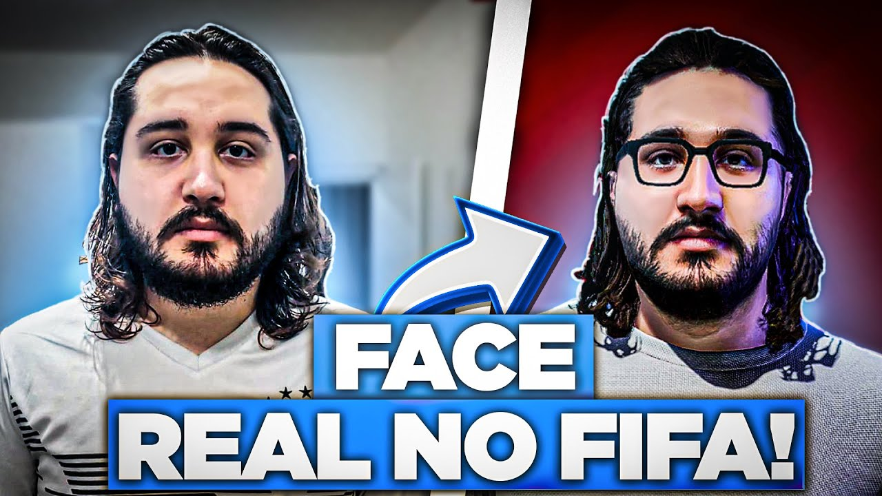 Criamos sua Face Real no FIFA